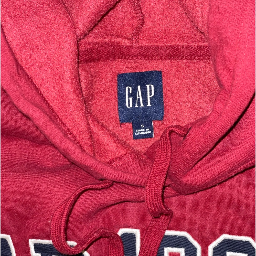 Gap Pullover Drawstring Sweatshirt Hoodie Gap Log… - image 5